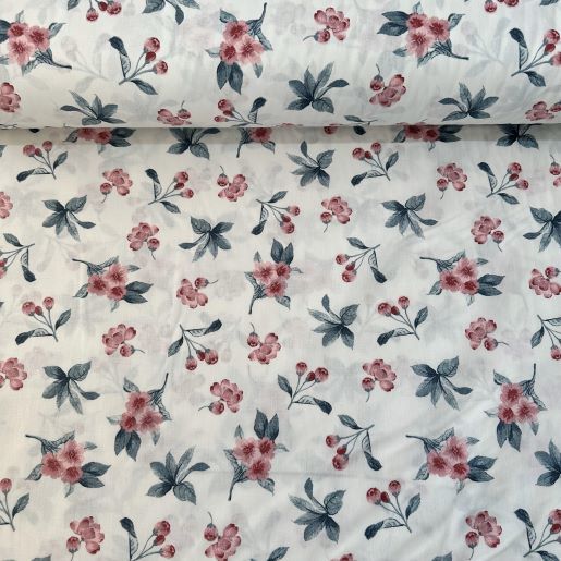 Kokina Poplin Kumaş Pembe