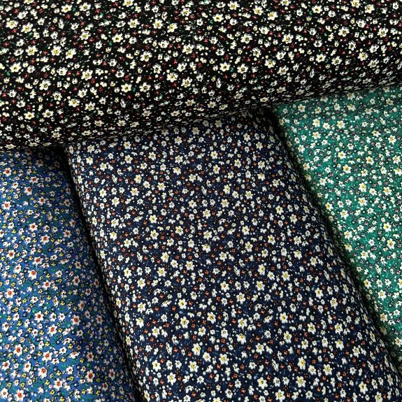 Minik Güller Viskon Kumaş
