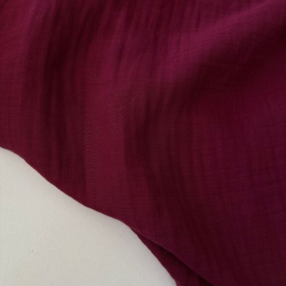 Bordo Double Müslin Bezi