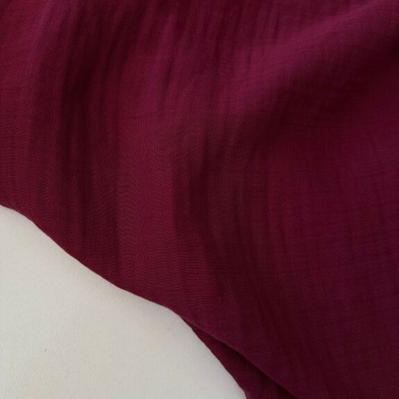 Bordo Double Müslin Bezi