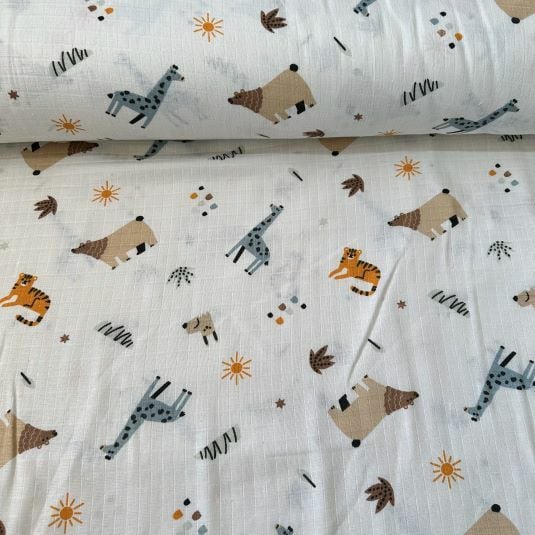 Zürafa Ve Ayıcık Müslin Bezi