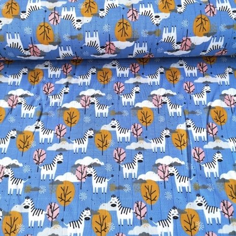 Ormandaki Zebra Müslin Bezi