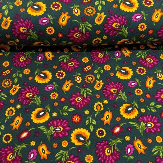 Karanfilli Divitin-Pazen Kumaş Haki