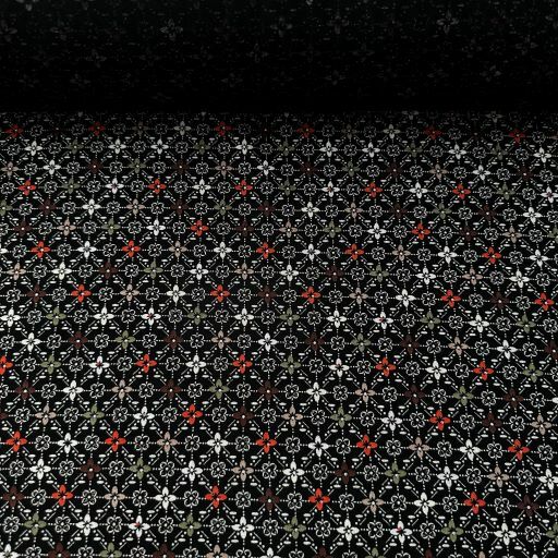 Minik Artılar Tek En Viskon Kumaş Kırmızı