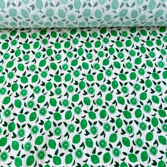 Limoncuk Poplin Kumaş Yeşil