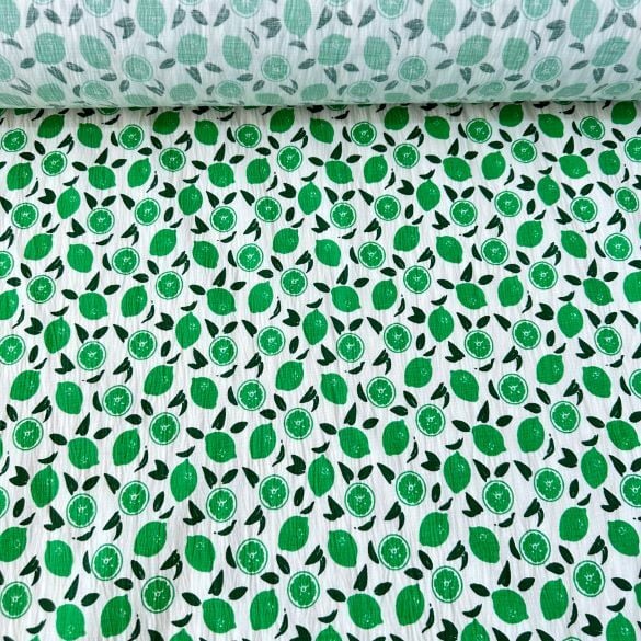 Limoncuk Poplin Kumaş Yeşil