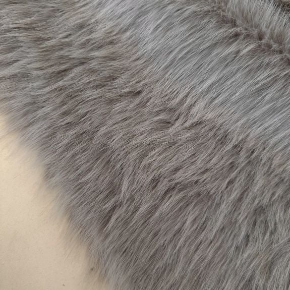 Koyu Bej Lolita Kürk