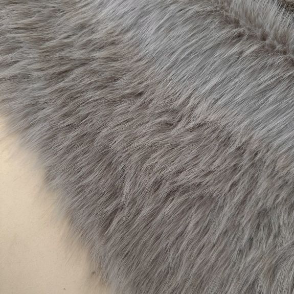 Koyu Bej Lolita Kürk