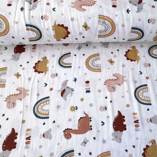 Tatlı Dinazorlar Müslin Bezi Hardal