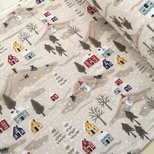 Kardan Adam Pazen Kumaş Kahverengi