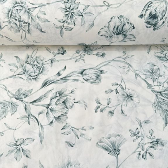 Orient Poplin Kumaş Yeşil