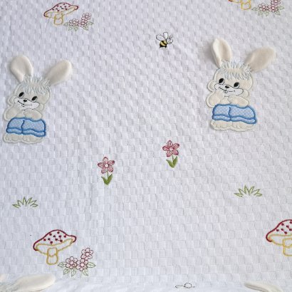 Mavi Tavşan Bebek Pikesi