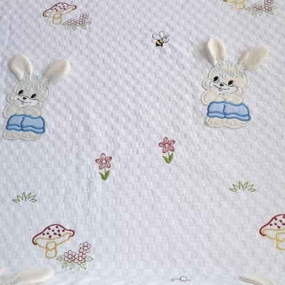 Mavi Tavşan Bebek Pikesi