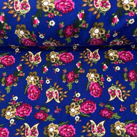 Çan Çiçekleri Divitin-Pazen Kumaş Saks