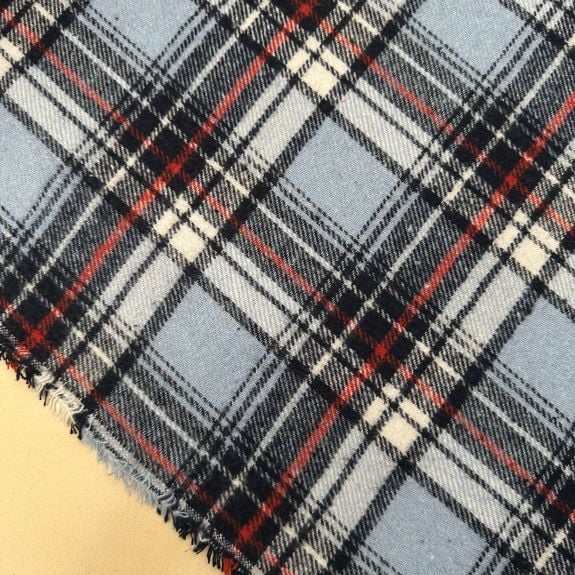 Mavi Lacivert Kareli Oduncu