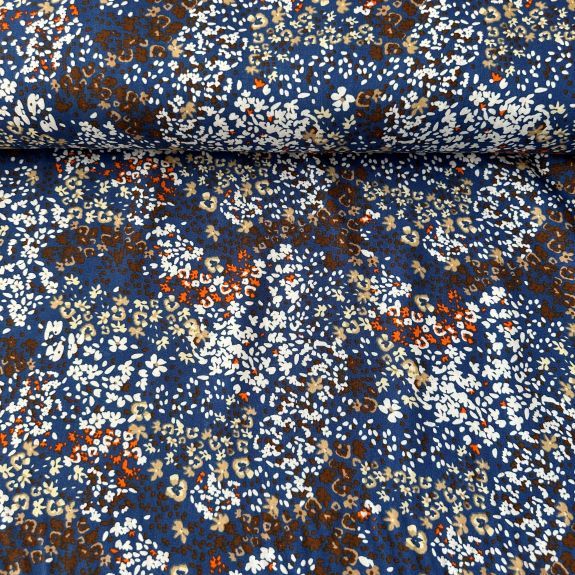 Dali Viskon Kumaş Mavi