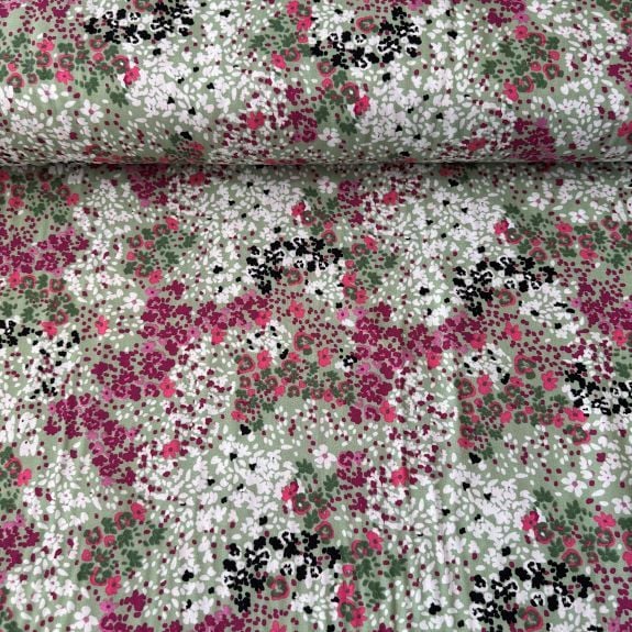 Dali Viskon Kumaş Yeşil