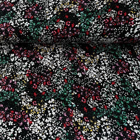 Dali Viskon Kumaş Siyah