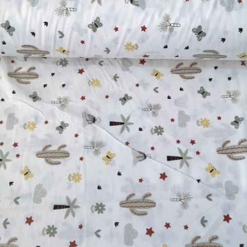 Desert Poplin Kumaş Bej