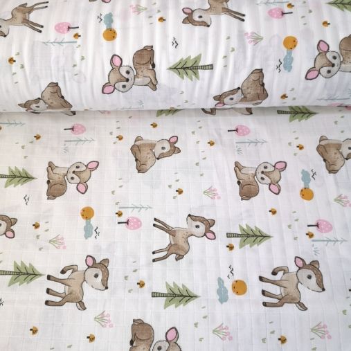 Ceylan Bambi Müslin Bezi Kahverengi