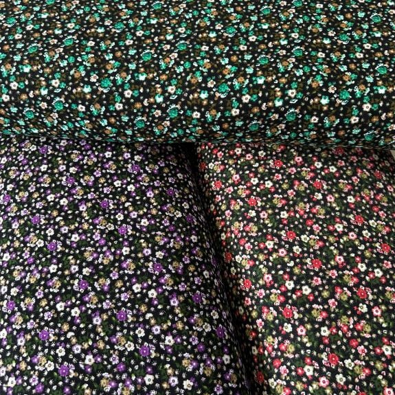 Minik Çiçekli Divitin-Pazen Kumaş