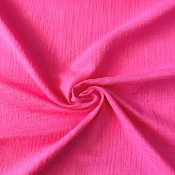 Fuşya Double Müslin Bezi
