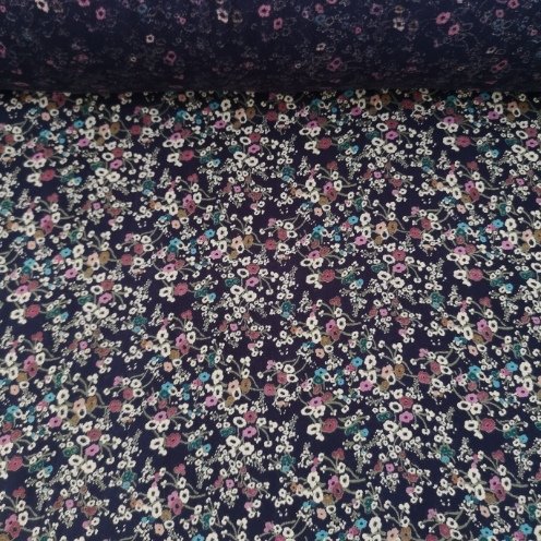 Minik Gelincik Tek En Viskon Kumaş Mint